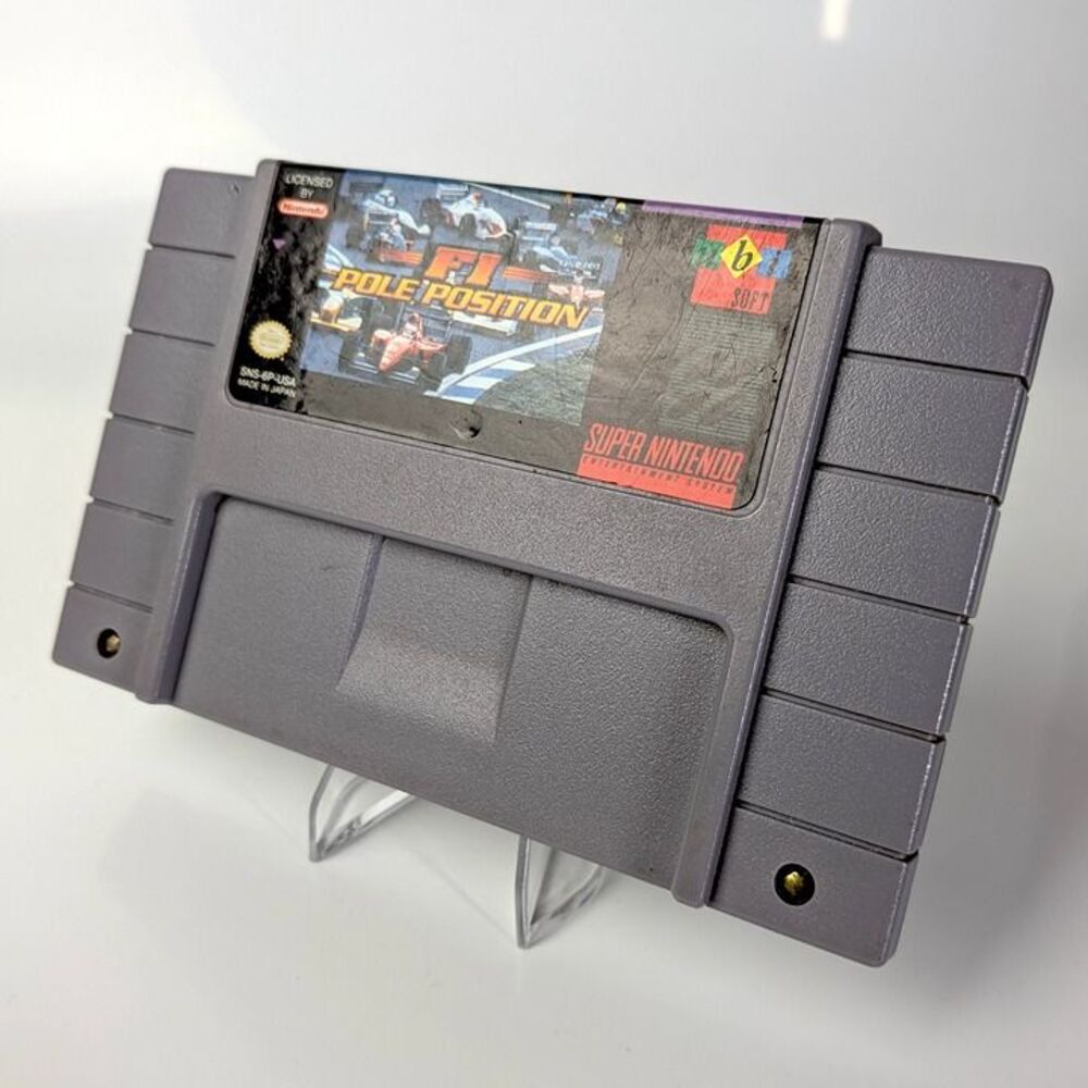 F1 Pole Position - Authentic and Tested - SNES